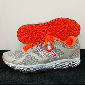 New Balance Fresh Foam 980 Running Shoes Gray Orange – Women’s Size 11B
